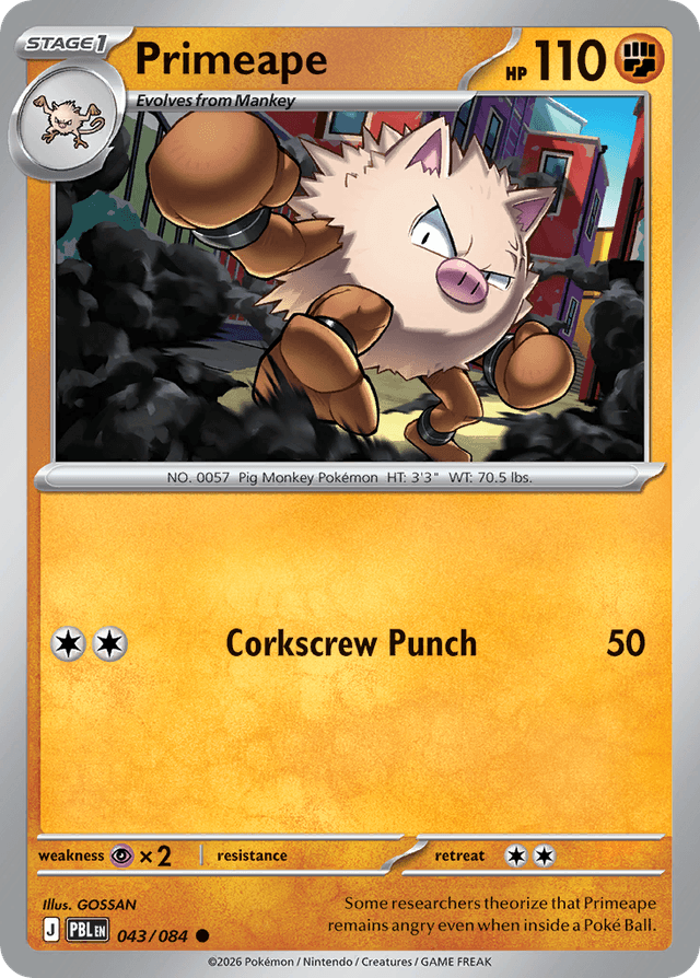 Primeape ME5-43