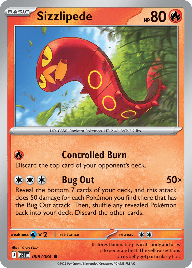 Sizzlipede ME5-9
