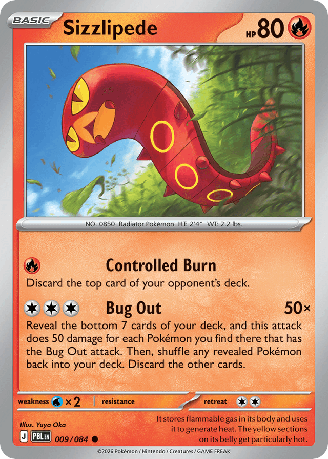 Sizzlipede ME5-9