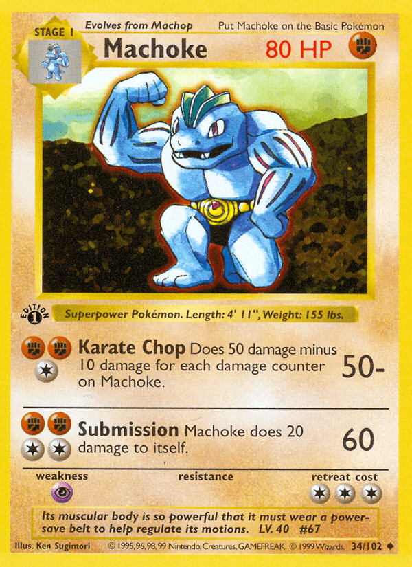 Machoke BASE1-34