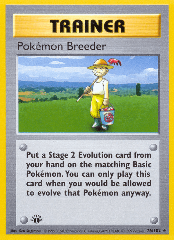 Pokémon Breeder BASE1-76