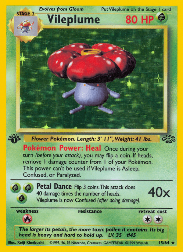 Vileplume BASE2-15