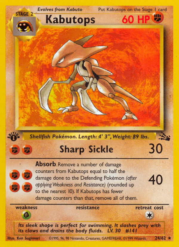 Kabutops BASE3-24