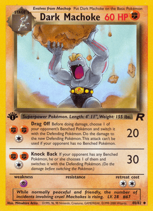 Dark Machoke BASE5-40