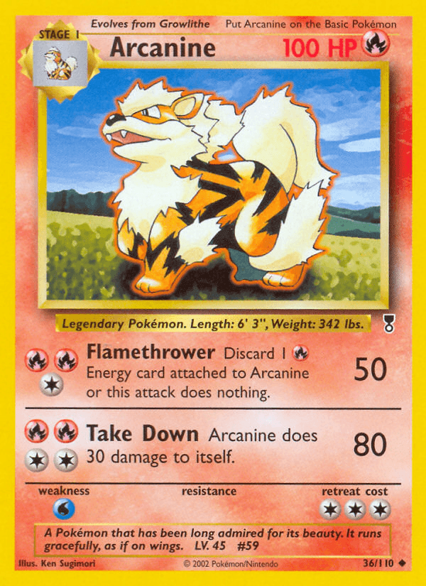 Arcanine BASE6-36