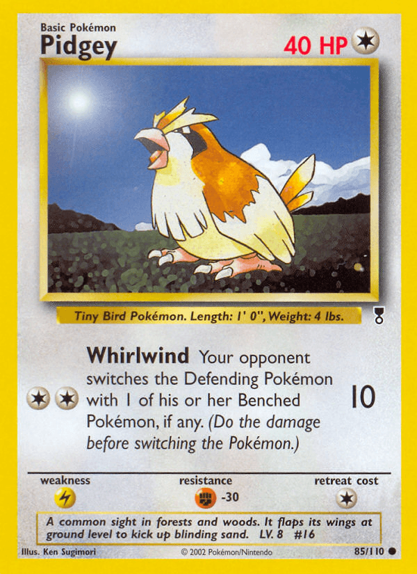 Pidgey BASE6-85