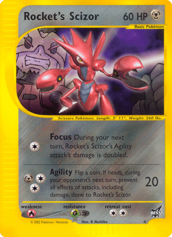 Rocket's Scizor BP-4