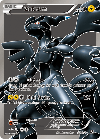 Black & White featured card