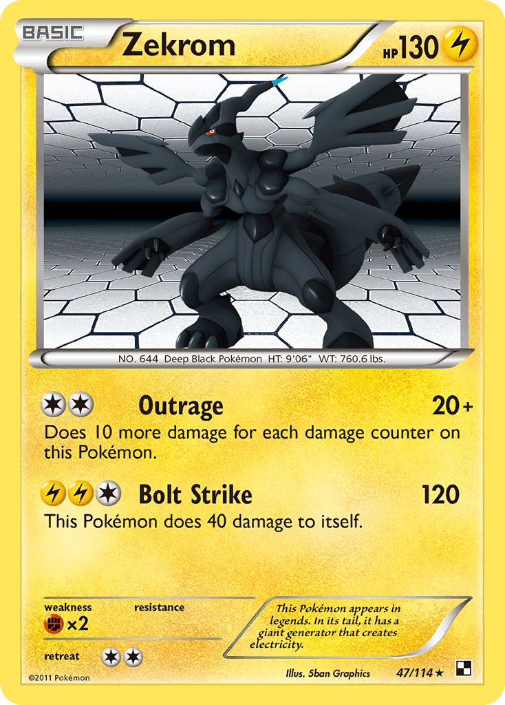 Zekrom BW1-47