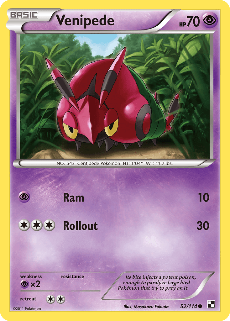 Venipede BW1-52