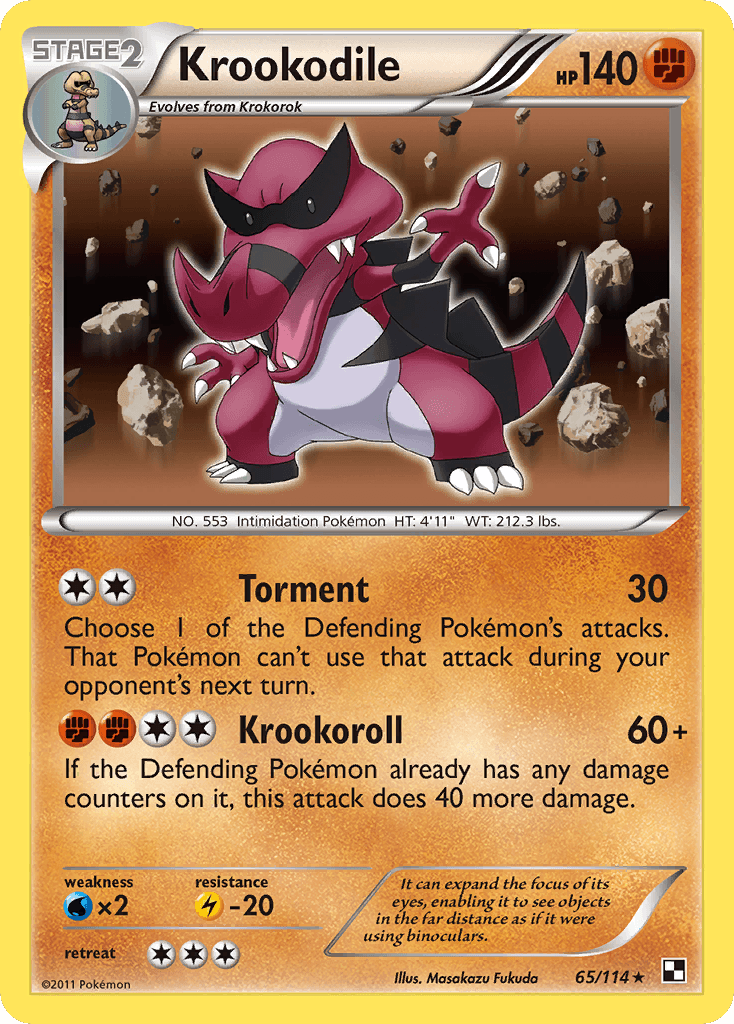 Krookodile BW1-65