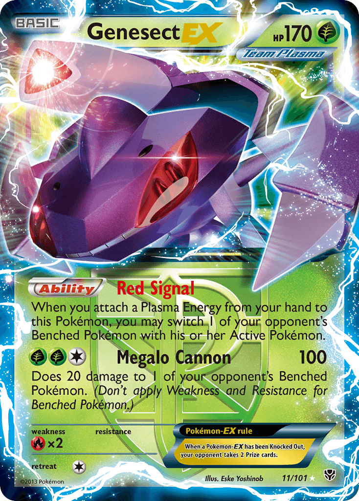Genesect-EX BW10-11