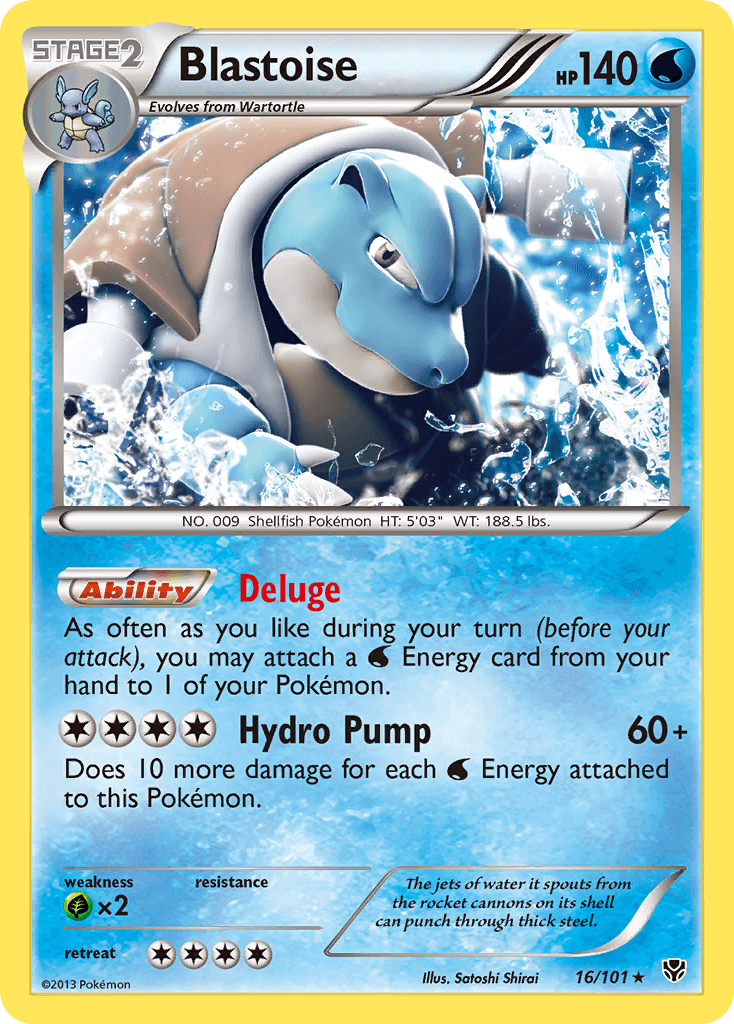 Blastoise BW10-16