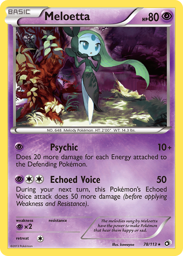 Meloetta BW11-78