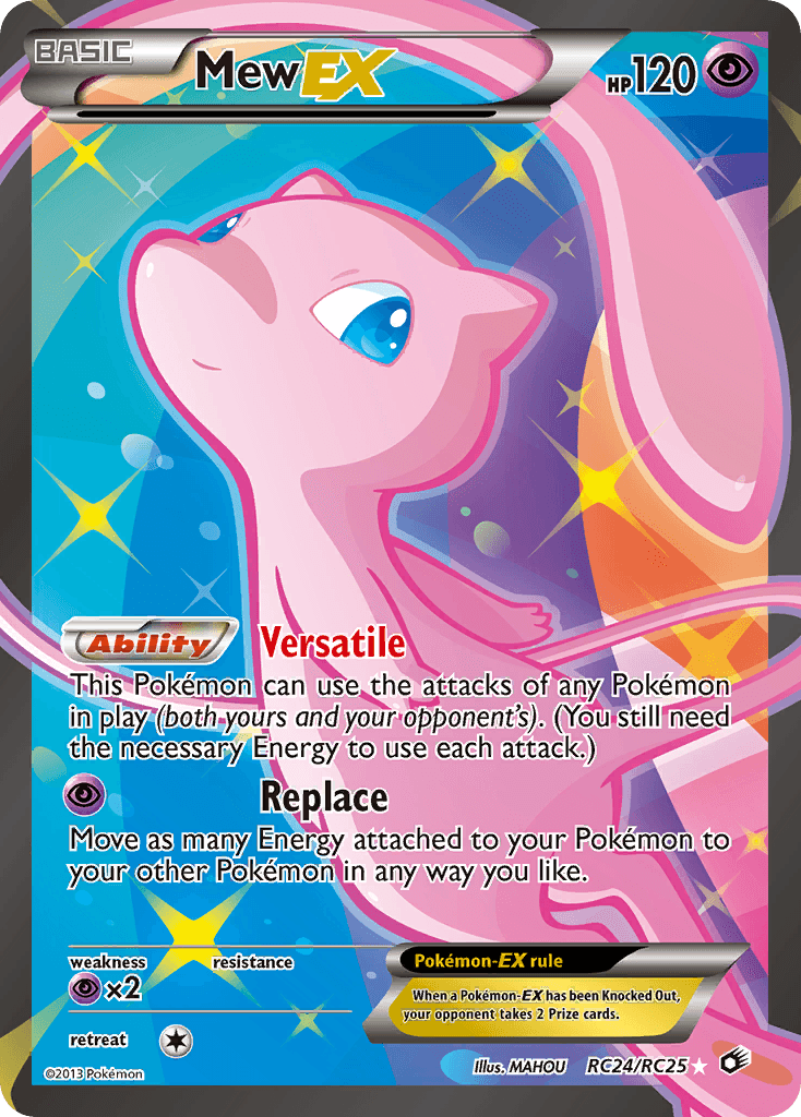 Mew-EX BW11-RC24