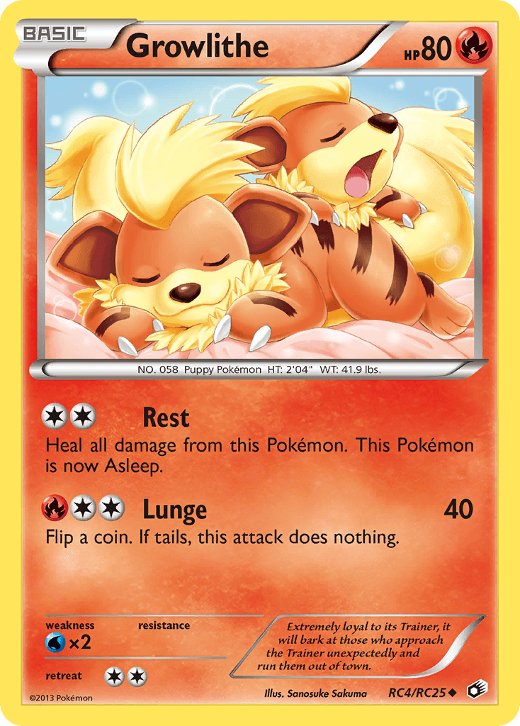 Growlithe BW11-RC4