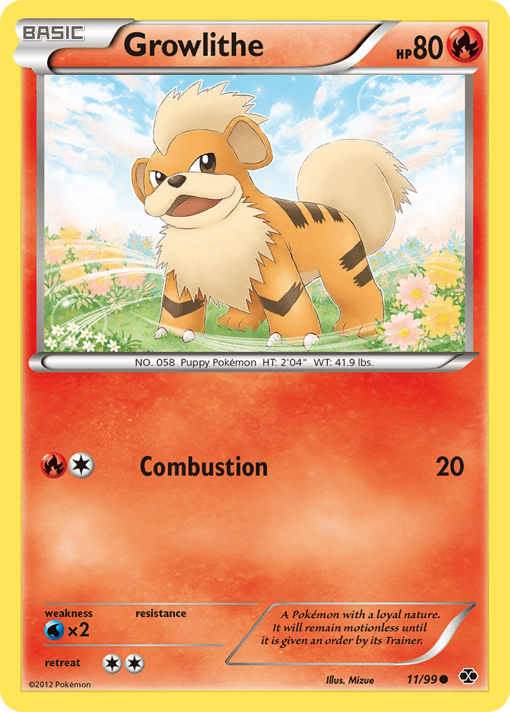Growlithe BW4-11