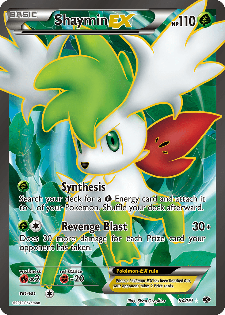 Shaymin-EX BW4-94