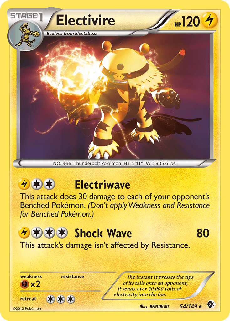 Electivire BW7-54