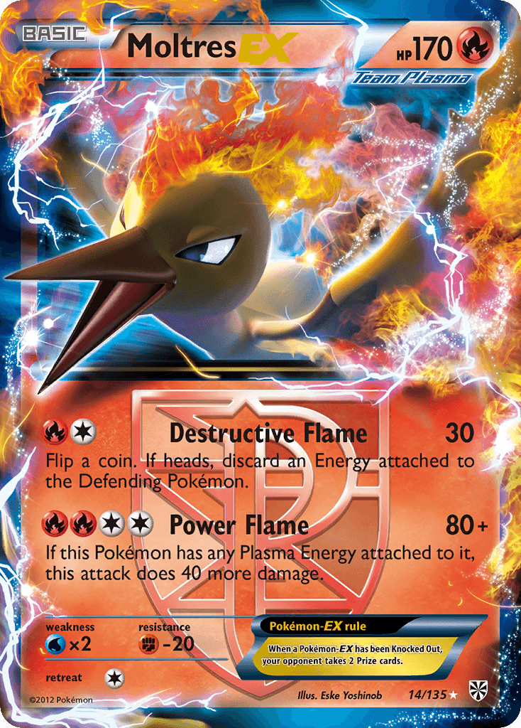 Moltres-EX BW8-14