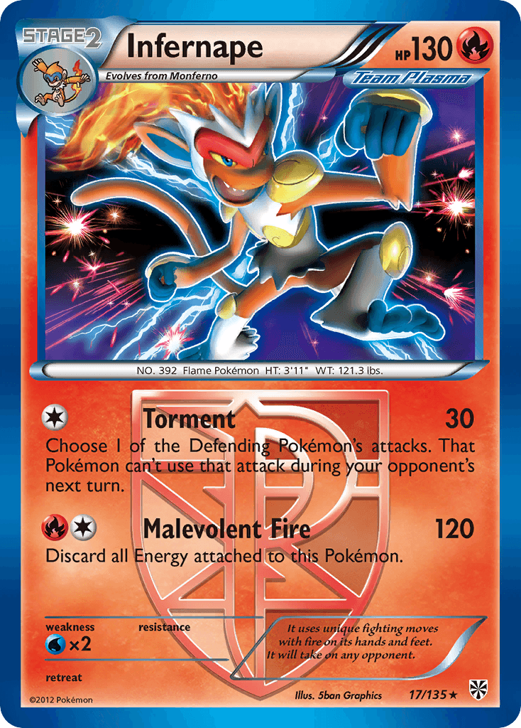 Infernape BW8-17