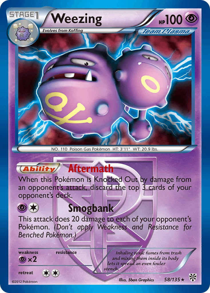 Weezing BW8-58