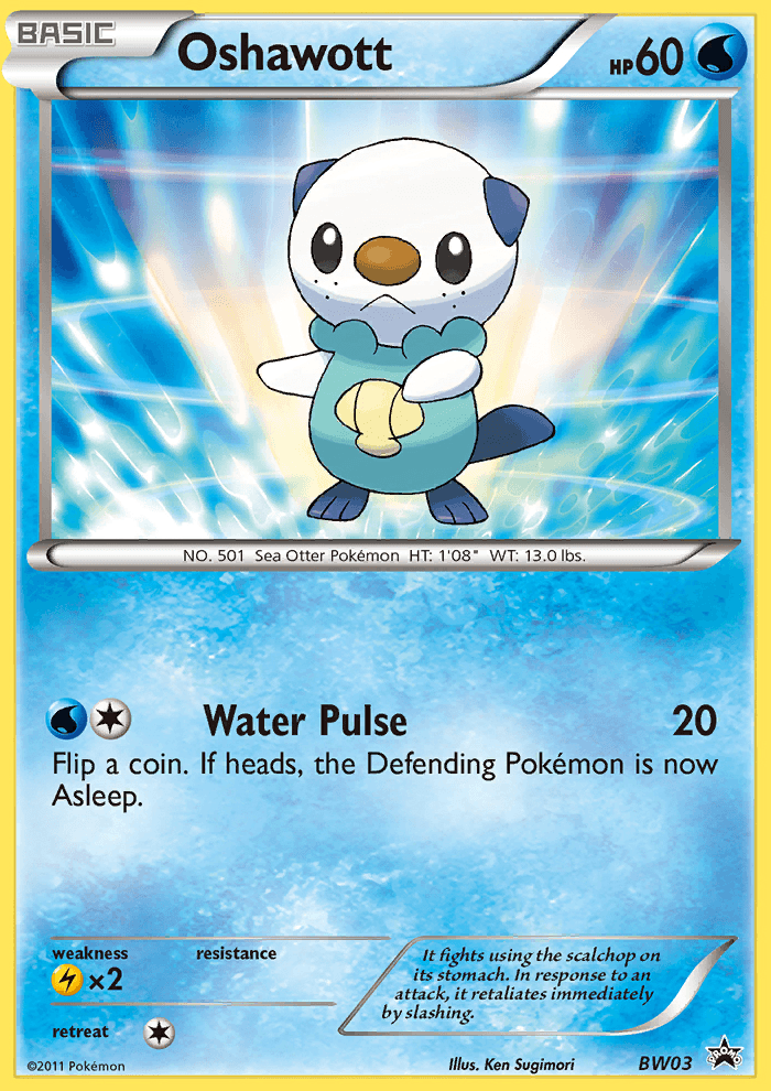 Oshawott BWP-BW03