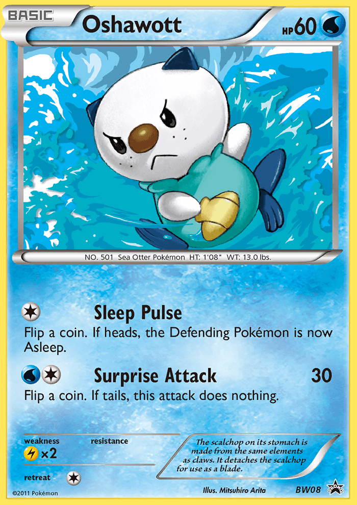Oshawott BWP-BW08