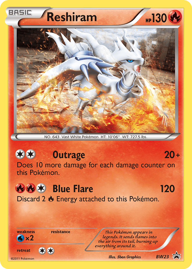 Reshiram BWP-BW23