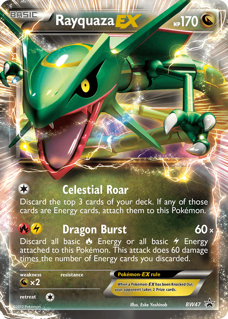 Rayquaza-EX BWP-BW47