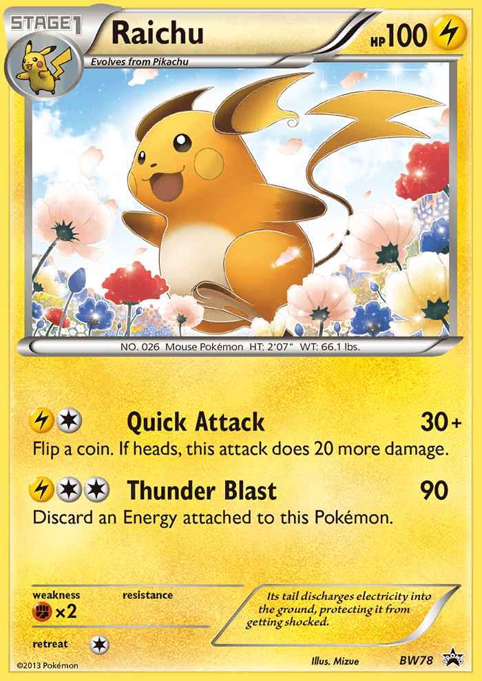 Raichu BWP-BW78