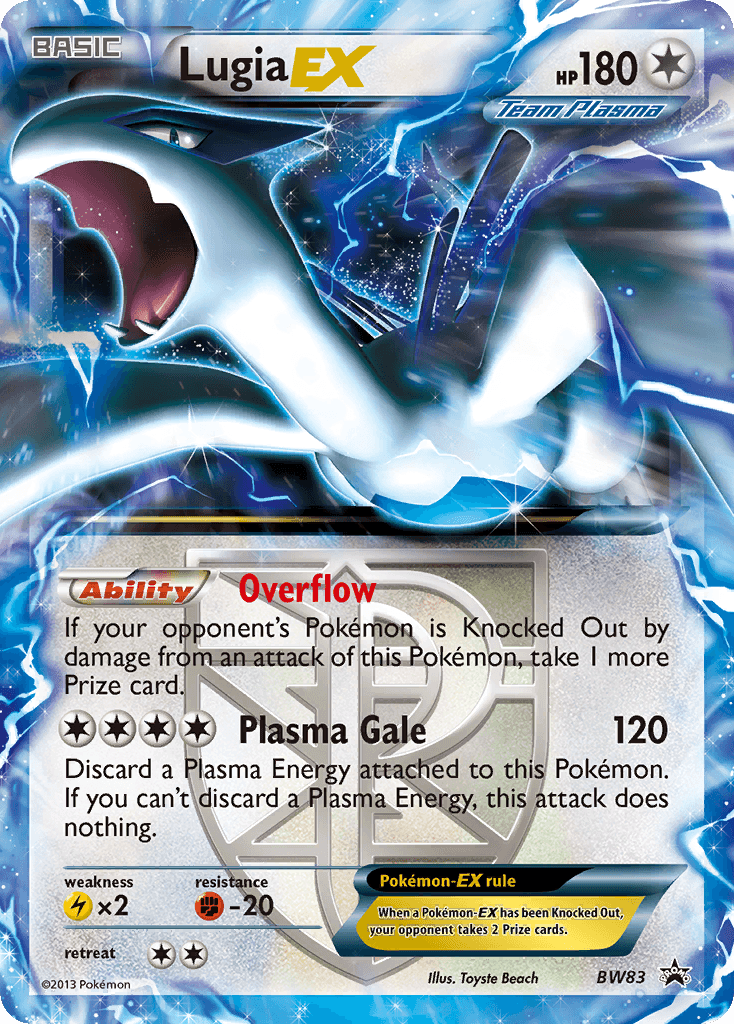 Lugia-EX BWP-BW83