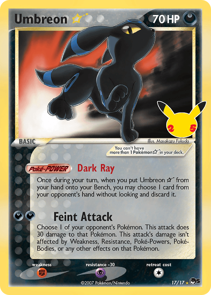 Umbreon ★ CEL25C-17