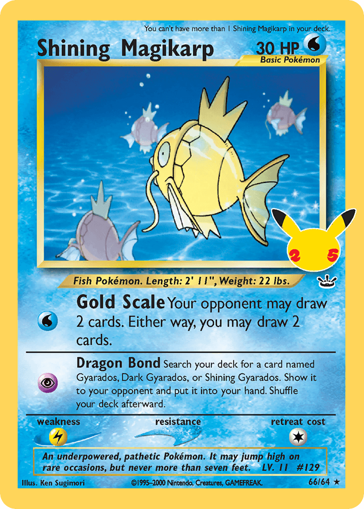 Shining Magikarp CEL25C-66