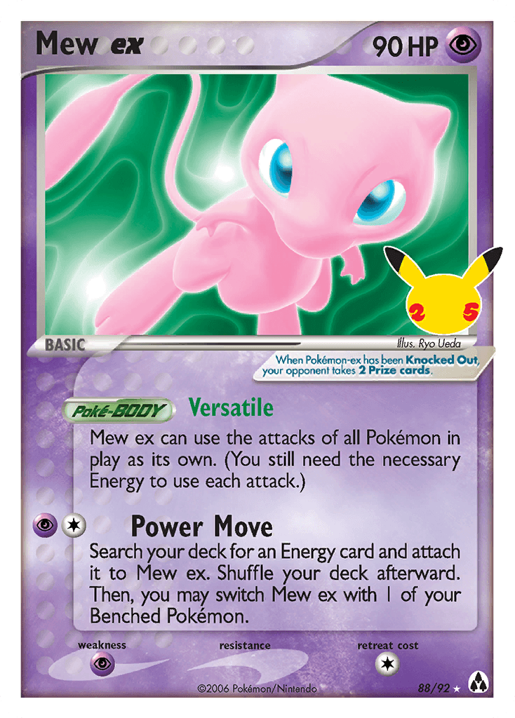 Mew ex CEL25C-88