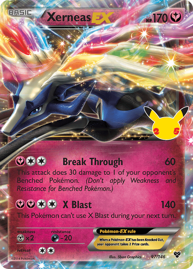 Xerneas-EX CEL25C-97
