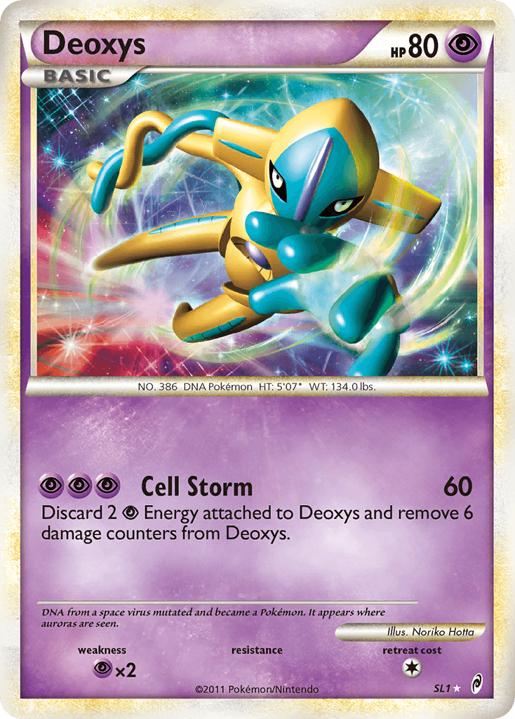 Deoxys COL1-SL1
