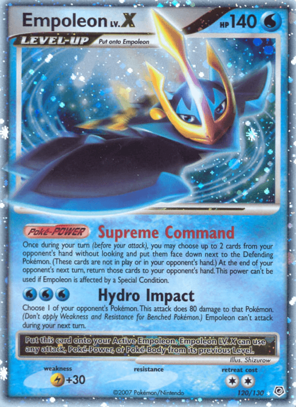 Empoleon LV.X DP1-120