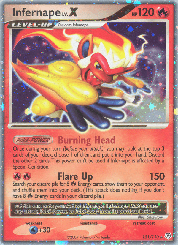 Infernape LV.X DP1-121