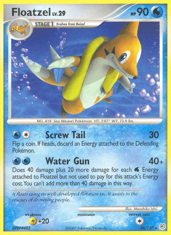 Floatzel DP1-26