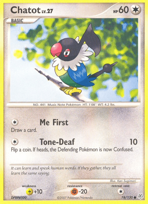 Chatot DP1-74