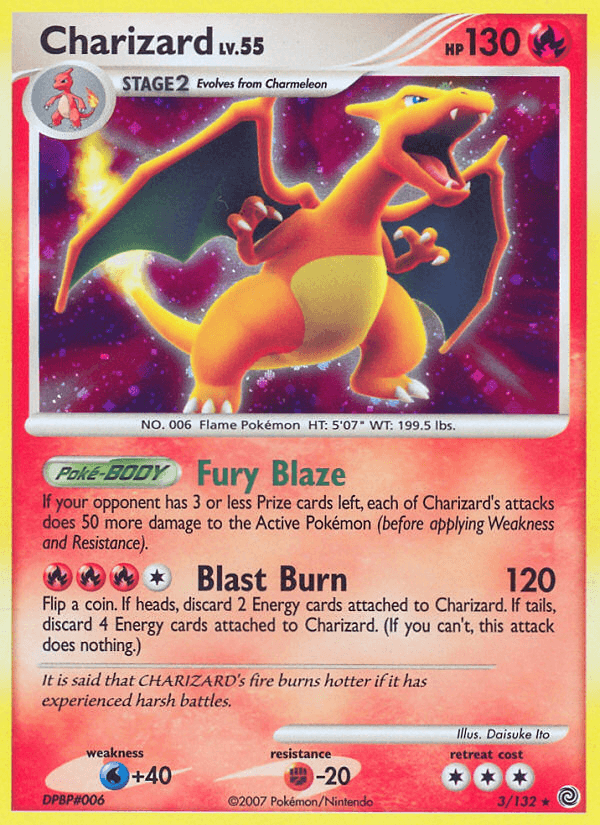 Charizard DP3-3