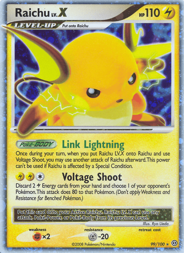 Raichu LV.X DP7-99