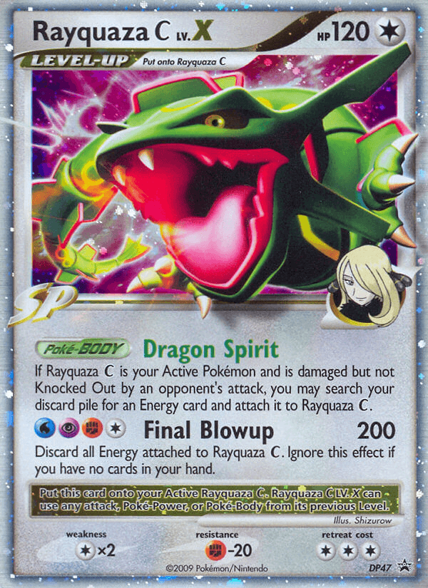 Rayquaza C LV.X DPP-DP47