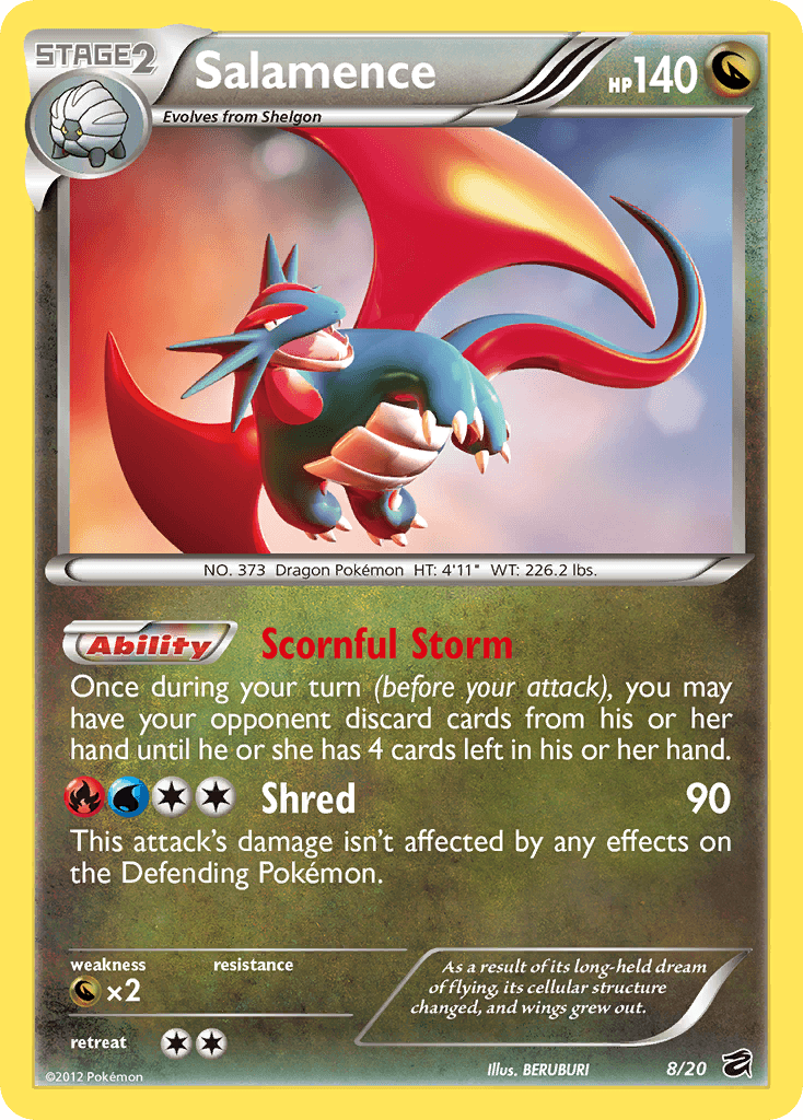Salamence DV1-8