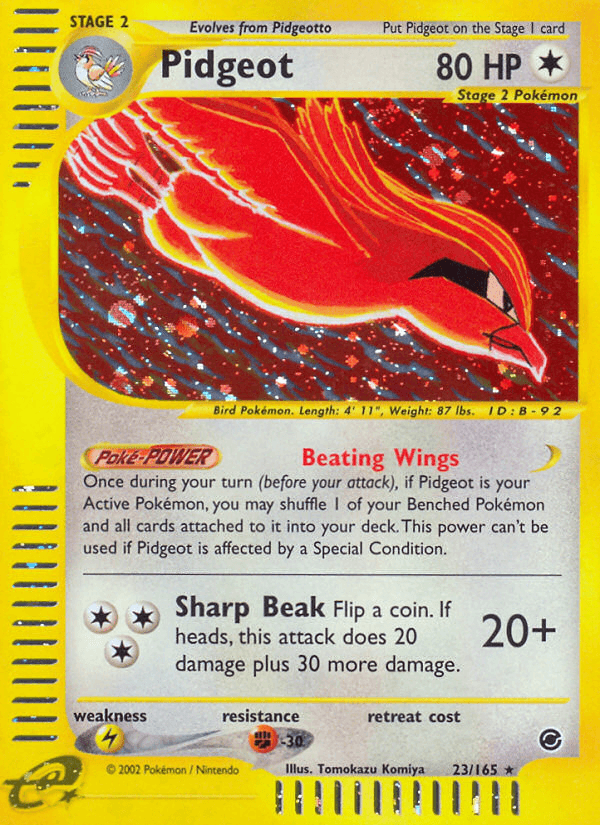 Pidgeot ECARD1-23