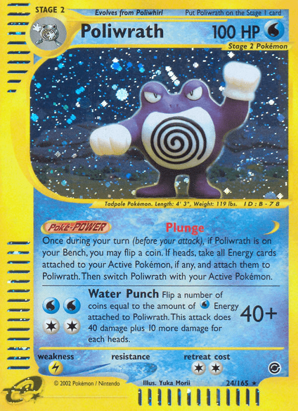 Poliwrath ECARD1-24