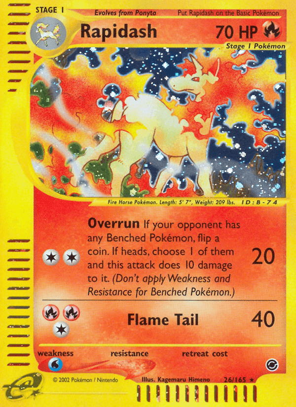 Rapidash ECARD1-26