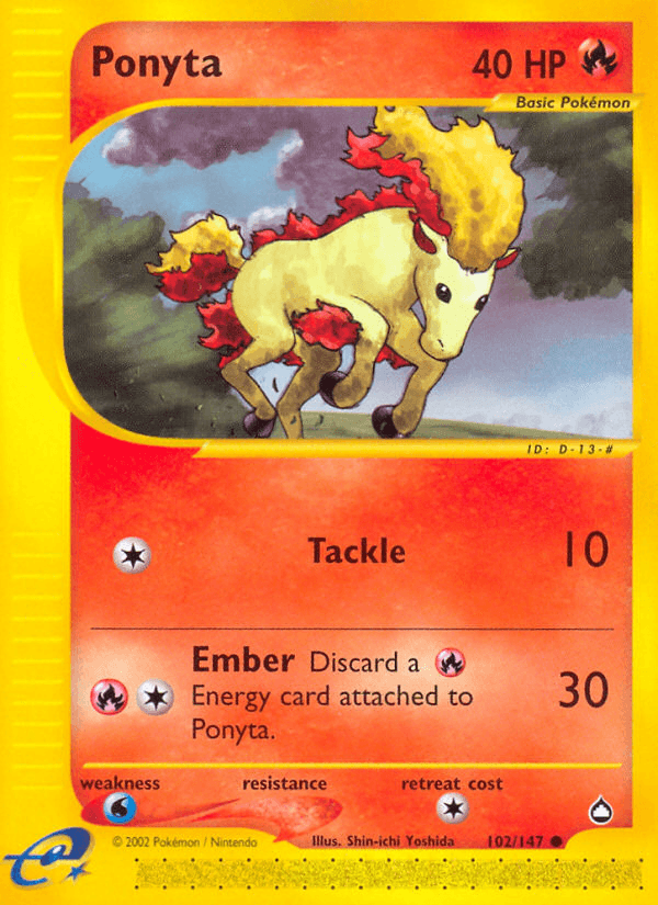 Ponyta ECARD2-102