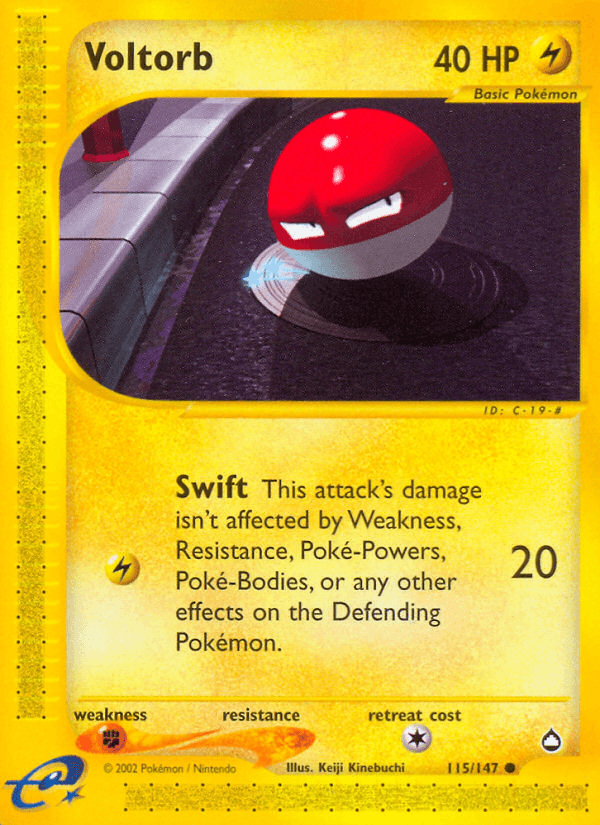 Voltorb ECARD2-115